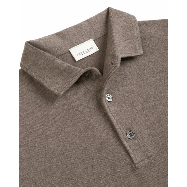 Profuomo Polo met lange mouwen 097417-001-L large