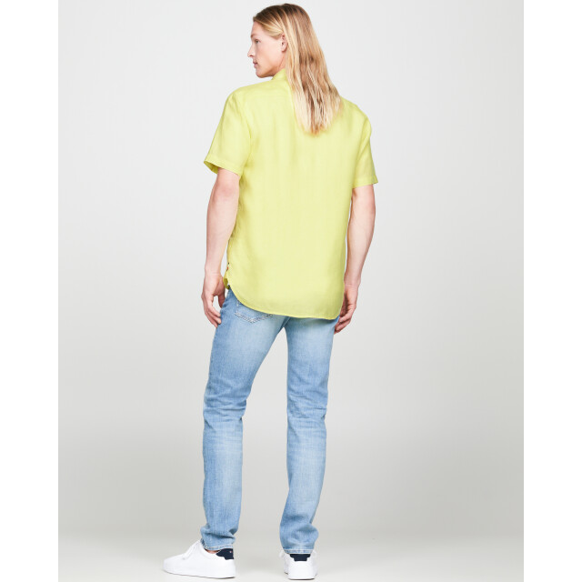 Tommy Hilfiger Menswear casual overhemd met korte mouwen 094685-001-M large