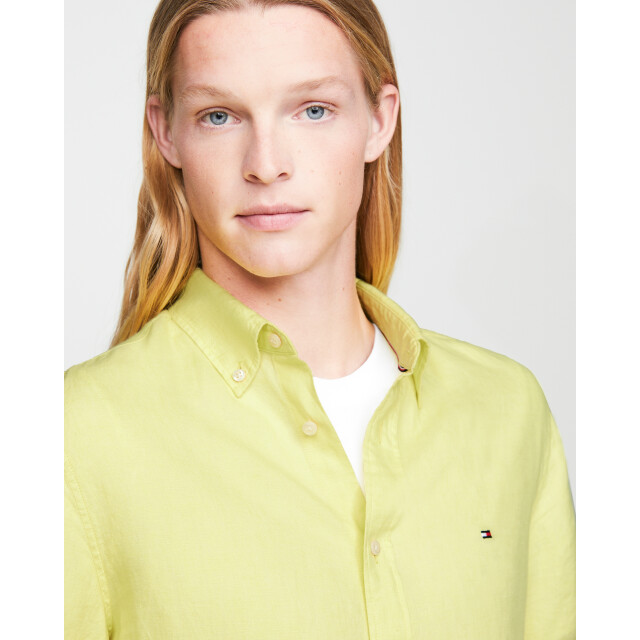 Tommy Hilfiger Menswear casual overhemd met korte mouwen 094685-001-M large