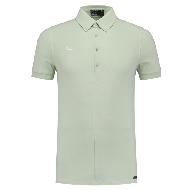 Morse code Polo met korte mouwen 094331-001-M large