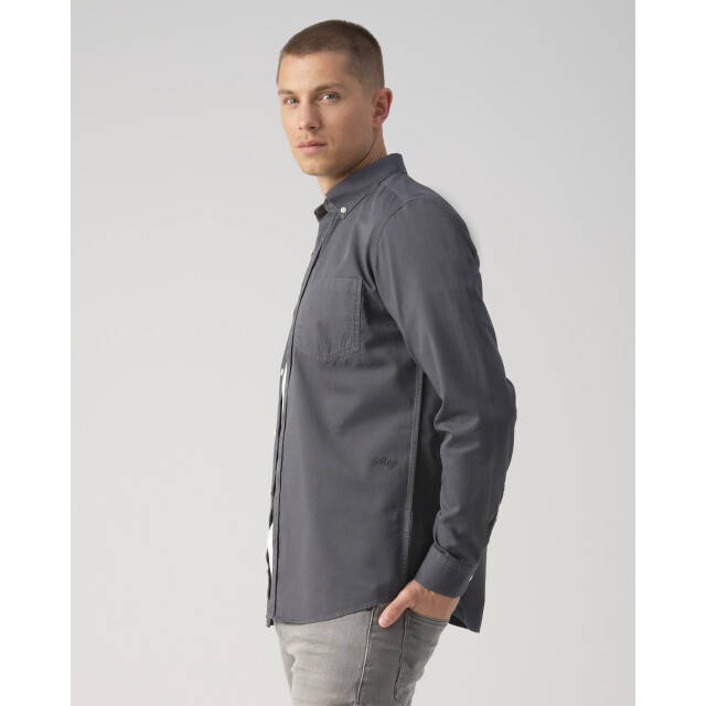 J.C. Rags Rexton casual overhemd met lange mouwen 093568-005-L large