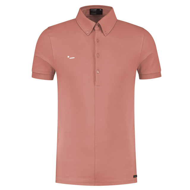 Morse code Polo met korte mouwen 094328-001-M large