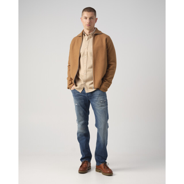 J.C. Rags Rexton casual overhemd met lange mouwen 093568-004-XXL large