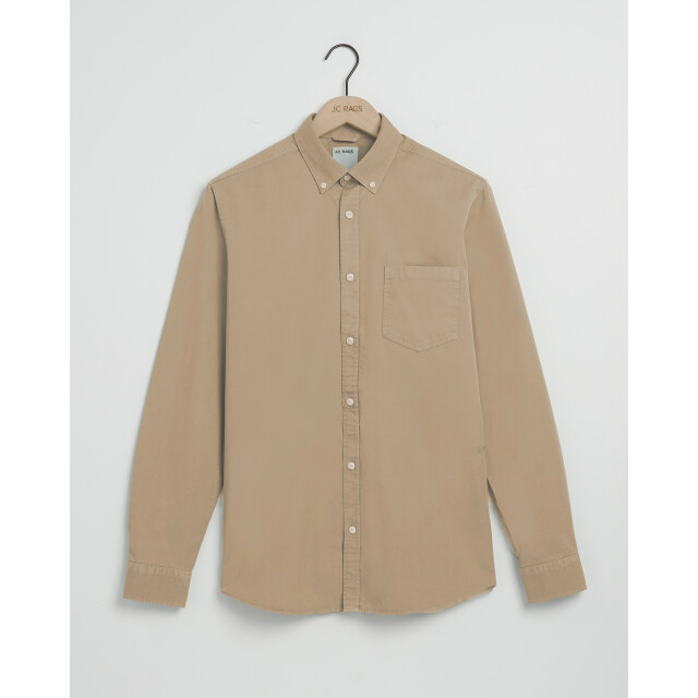 J.C. Rags Rexton casual overhemd met lange mouwen 093568-004-XXL large
