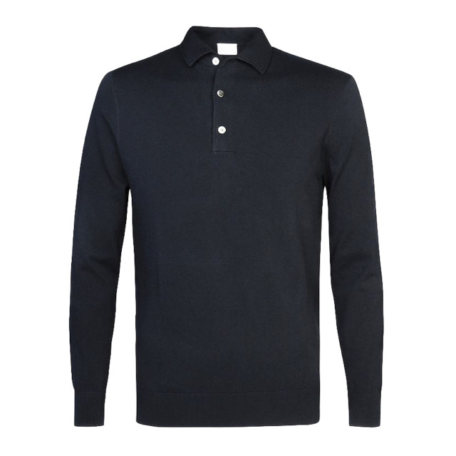 Profuomo Polo met lange mouwen 093966-001-XXL large