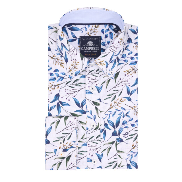 Campbell Casual overhemd met lange mouwen 093588-001-XL large