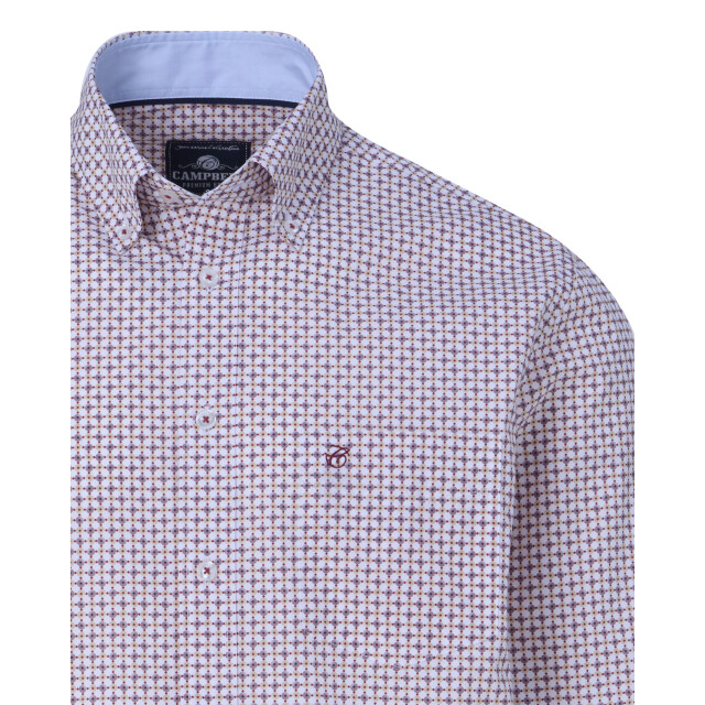 Campbell Casual overhemd met lange mouwen 093578-001-L large