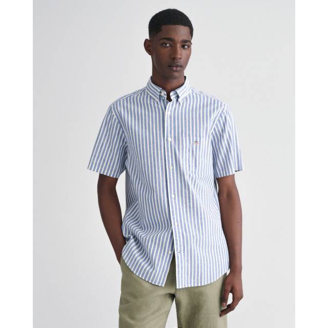 Gant Casual overhemd met korte mouwen 091648-001-XL large