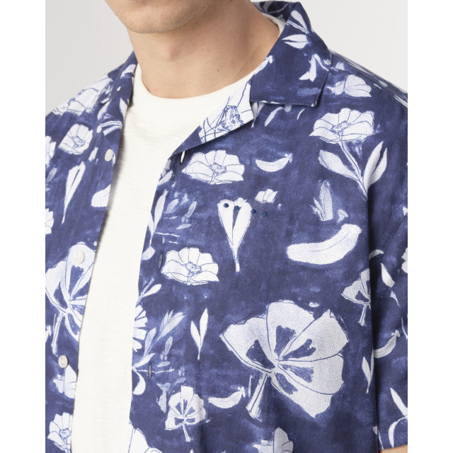 J.C. Rags Elvis floral casual overhemd met korte mouwen 088398-003-XXL large