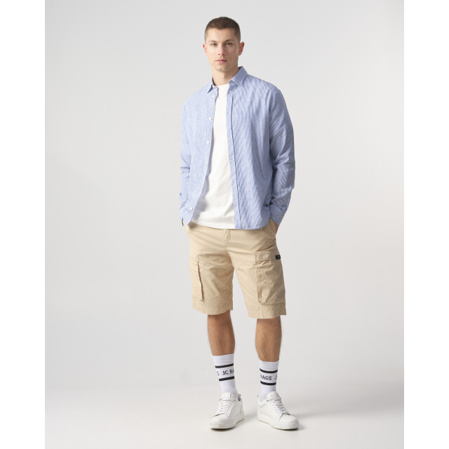J.C. Rags Jayden casual overhemd met lange mouwen 081590-002-XXL large