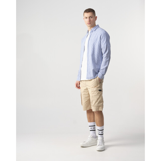 J.C. Rags Jayden casual overhemd met lange mouwen 081590-002-XXL large
