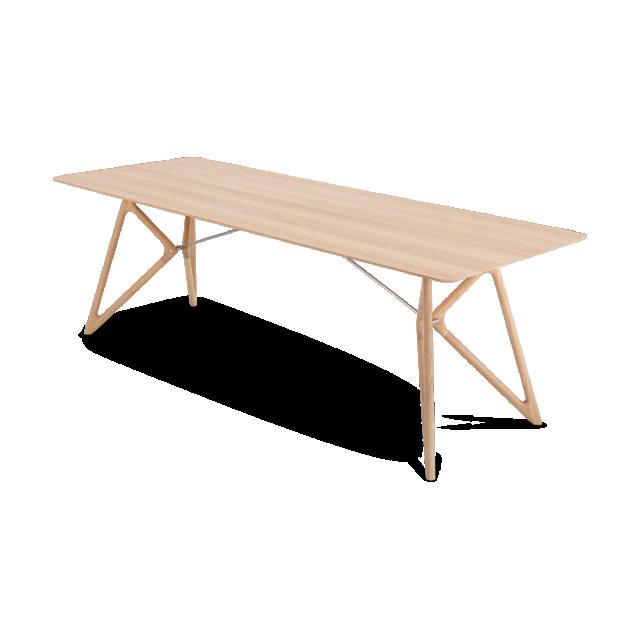 Gazzda Tink table houten eettafel whitewash 240 x 90 cm 2433755 large