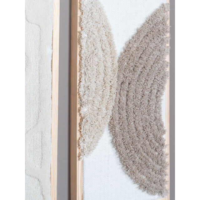 Home67 Wanddecoratie dook wool hanging 40 x 80 cm 2648771 large