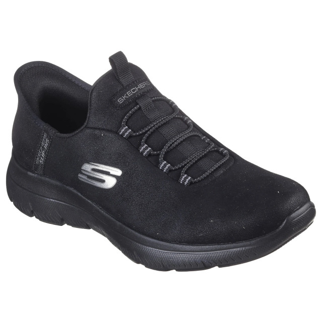 Skechers Slip-Ins 150254/BBK Trail Black Loafers Zwart Slip-Ins 150254/BBK Trail Black large