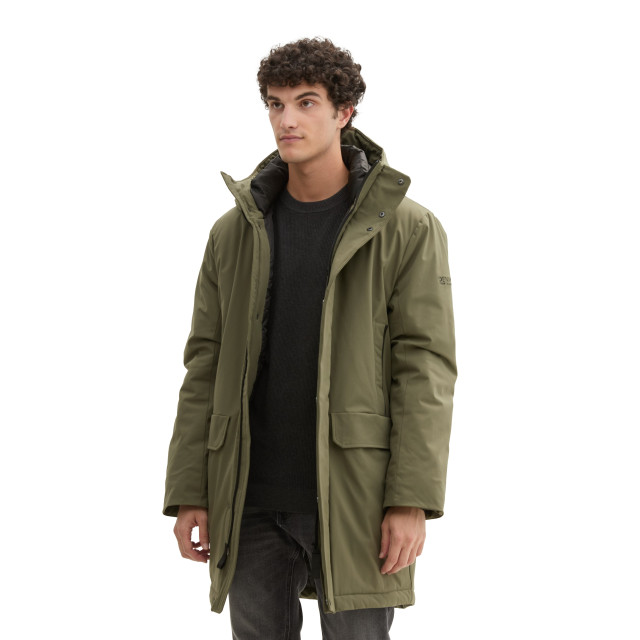 Tom Tailor Tech hooded parka 1041349 large