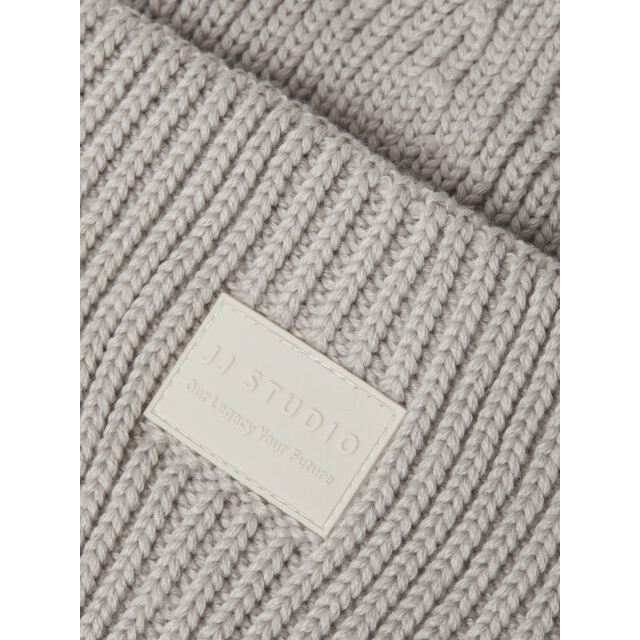 Jack & Jones Heren muts jachakkai beanie moonbeam 12259422 large