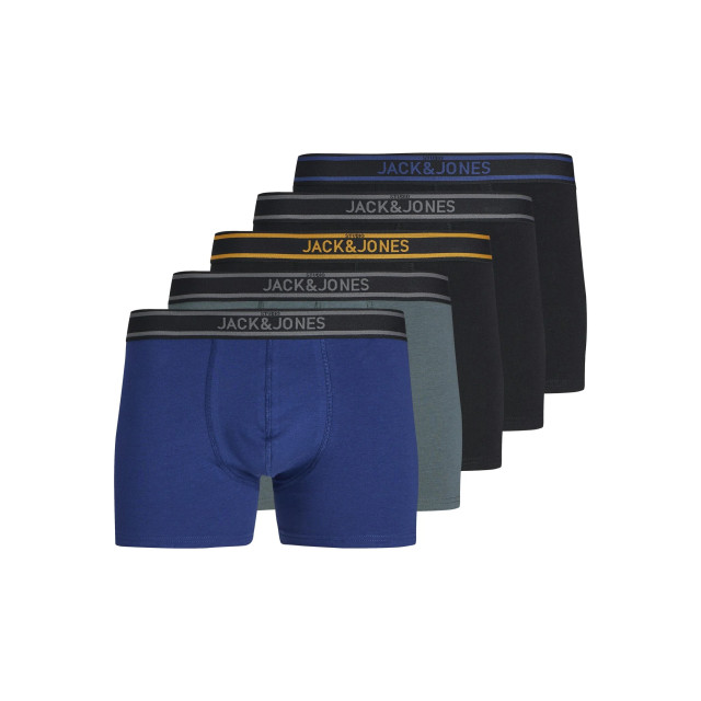 Jack & Jones Heren boxershorts trunks jacmarc 5-pack 12266615 large