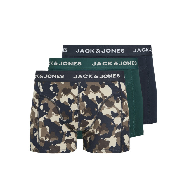 Jack & Jones Heren boxershorts trunks jaccamoflage 3-pack 12259089 large