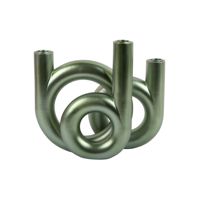 Present Time kandelaar rings medium metallic jungle green 2946685 large