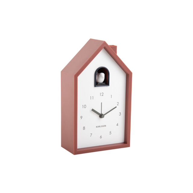 Karlsson wekker modern cuckoo rode oker 2946566 large