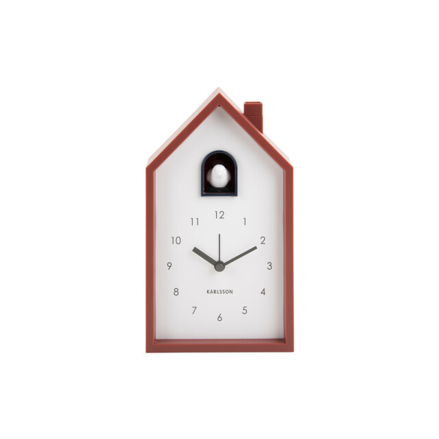 Karlsson wekker modern cuckoo rode oker 2946566 large