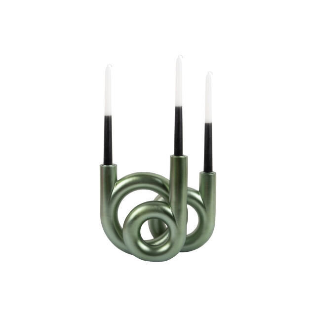 Present Time kandelaar rings medium metallic jungle green 2946685 large