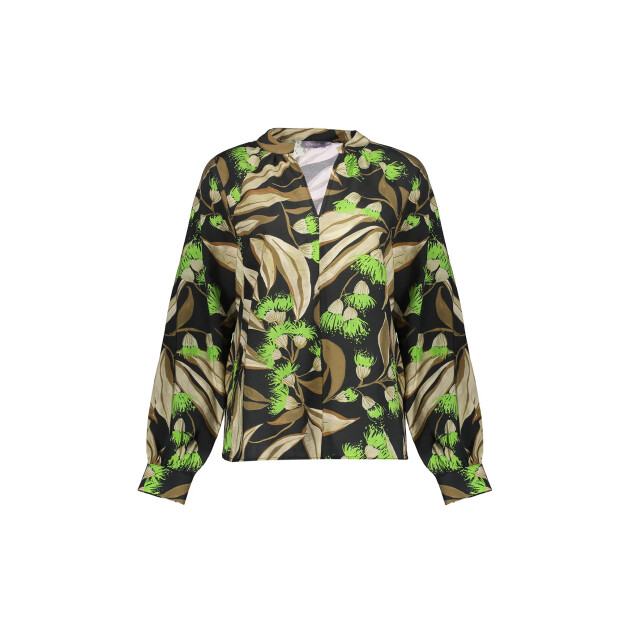 Geisha 43948-20 top black/ apple green 43948-20 top black/ apple green large