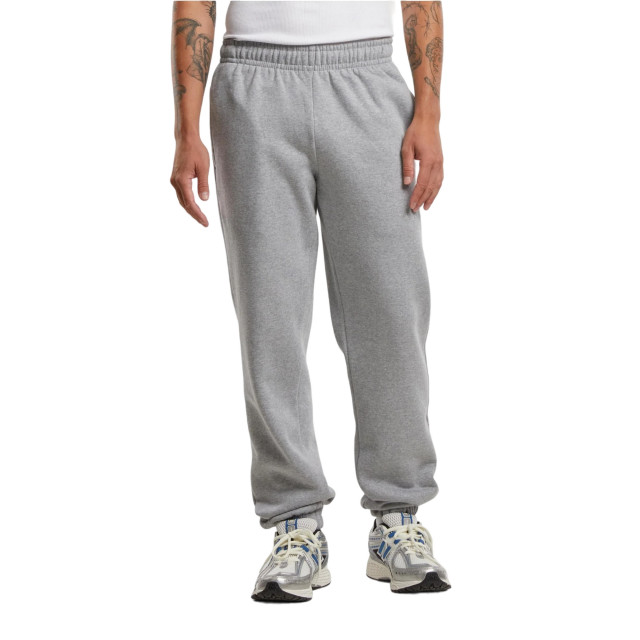 Urban Classics Basis essentiële sweatbroek heren UTTN957_heathergrey large