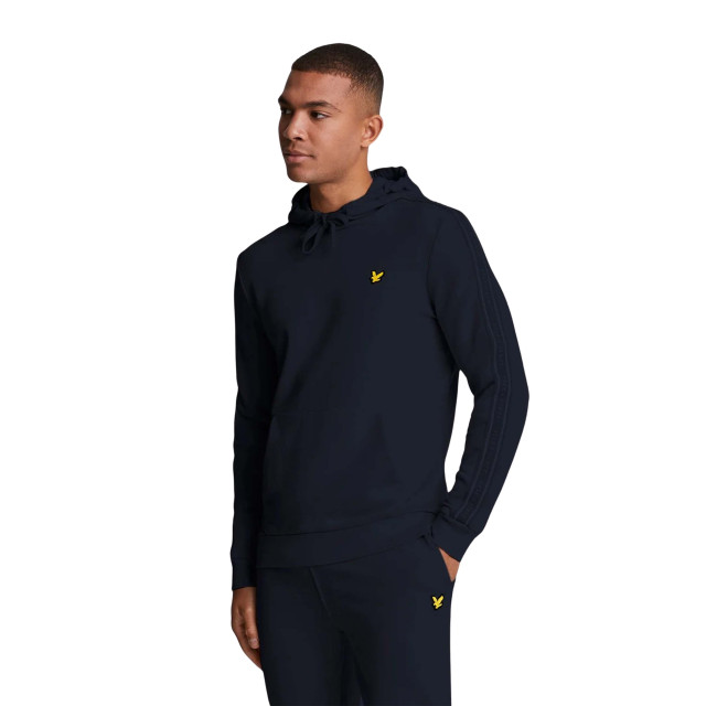 Lyle and Scott Tape hoodie tape-hoodie-00056782-blue large