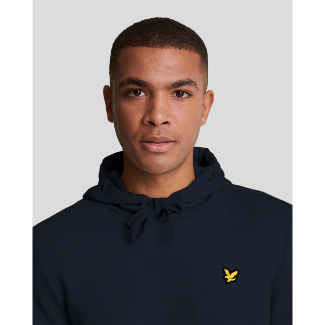 Lyle and Scott Tape hoodie tape-hoodie-00056782-blue large