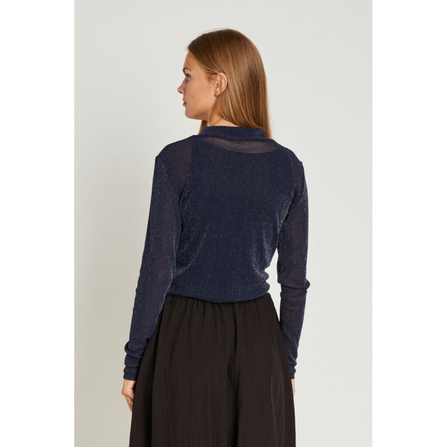 Rue de Femme Rdf roll neck blouse RdF Roll Neck Blouse/207 Dark Blue large