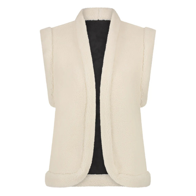 Nukus Elise teddy gilet black/ offwhite 8720922861573 large