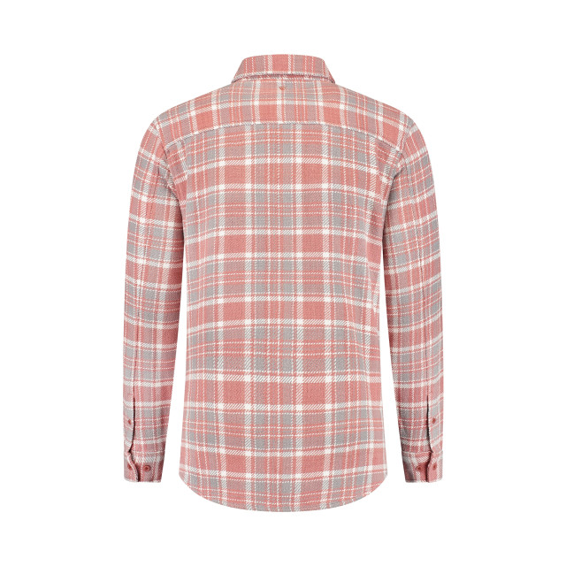 Pure Path Heavy twill checked shirt 24030201 large