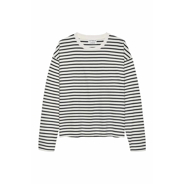 Catwalk Junkie 2402040601 relaxed stripe long sleeve 2402040601 Stripe long sleeve large