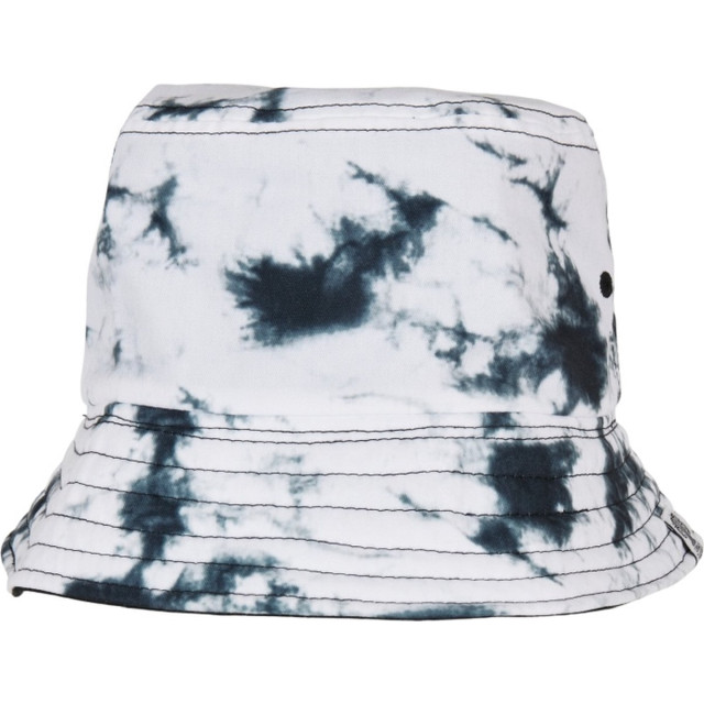 Flexfit Batik dye reversible bucket hat UTTN950_blackwhite large