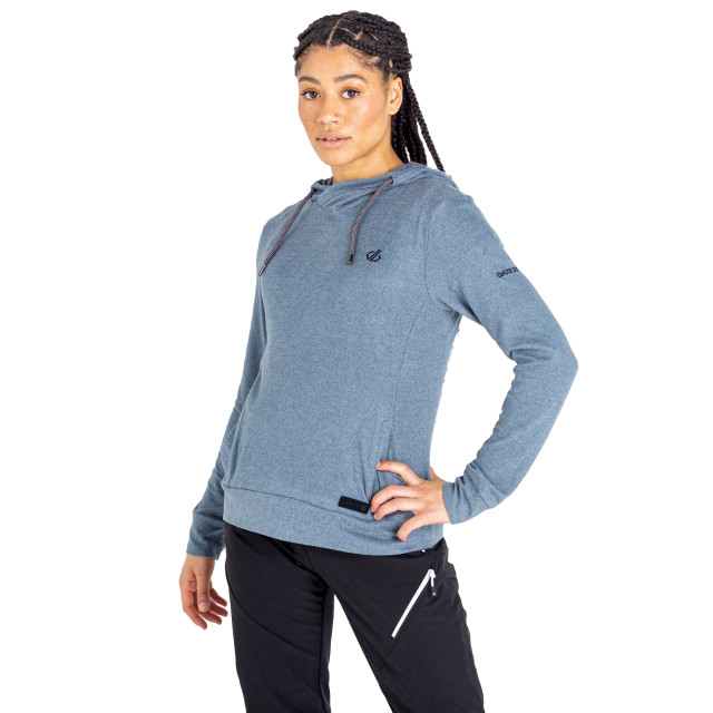 Dare2b Dames out & out marl fleece hoodie UTRG7434_oriongrey large