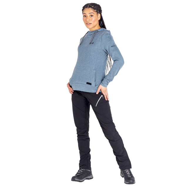 Dare2b Dames out & out marl fleece hoodie UTRG7434_oriongrey large