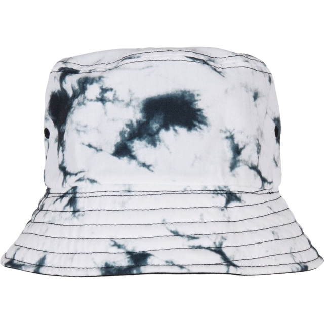 Flexfit Batik dye reversible bucket hat UTTN950_blackwhite large