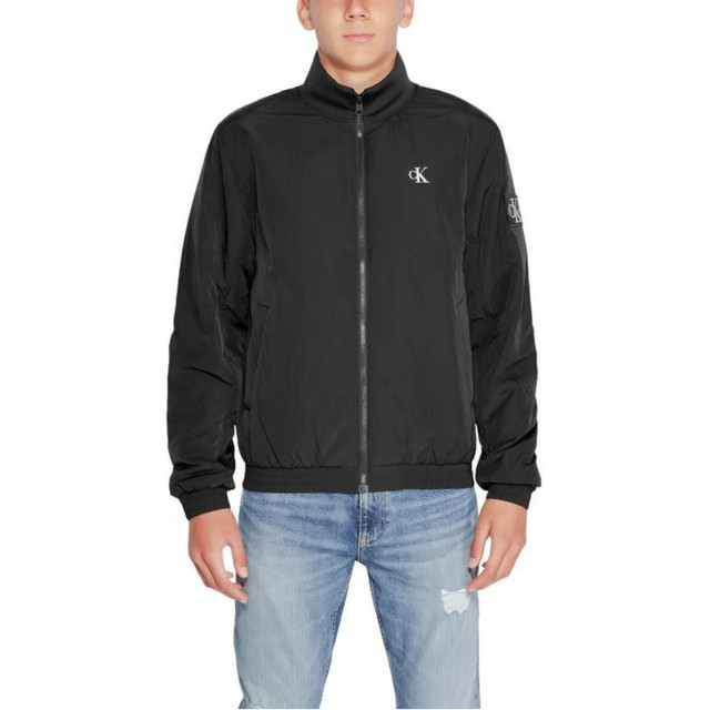 Calvin Klein Jas Calvin Klein Gewatteerde Harrington Jas In Zwart large