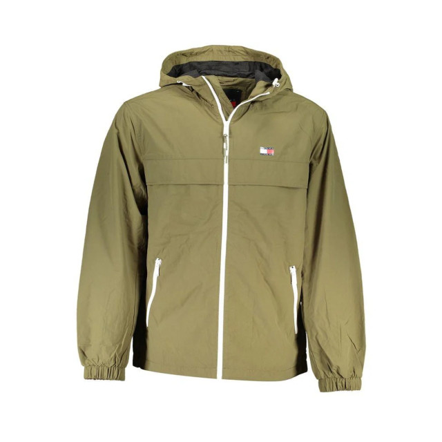 Tommy Hilfiger Jas Tommy Hilfiger Groen Nylon Sport Jas large