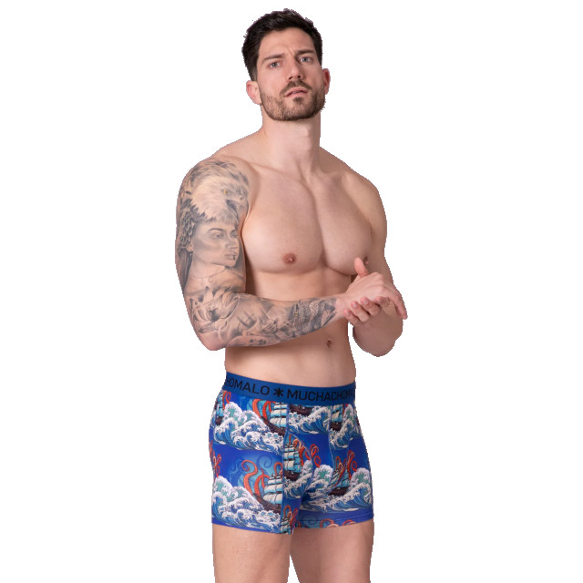 Muchachomalo Heren 3-pack boxershorts water elements WATERELEMENTS1010-07 large