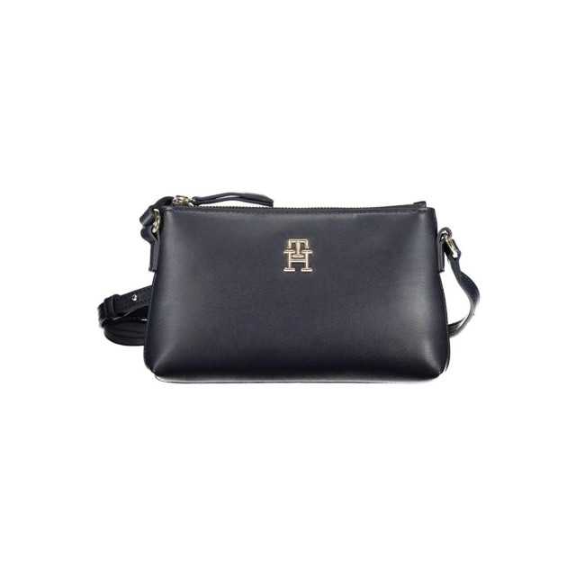 Tommy Hilfiger Handtas van polyethyleen Tommy Hilfiger Blauwe Handtas van Polyethyleen large