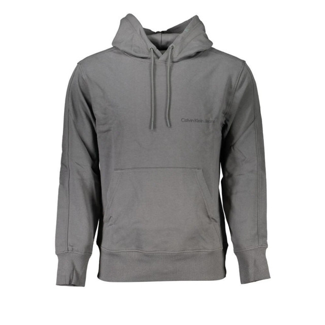 Calvin Klein Hoodie Calvin Klein Grijze Katoenen Hoodie large