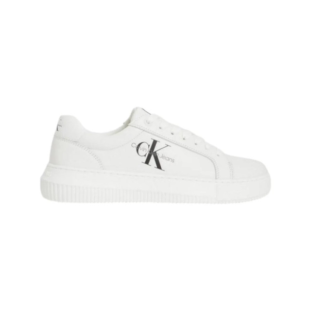 Calvin Klein Sneakers Calvin Klein Chunky Sneakers Met Labelprint In Wit large