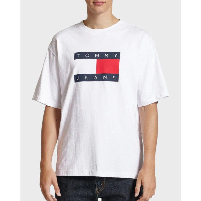 Tommy Hilfiger Tommy hilfiger oversized t-shirt Tommy Hilfiger Wit Oversized T-shirt large