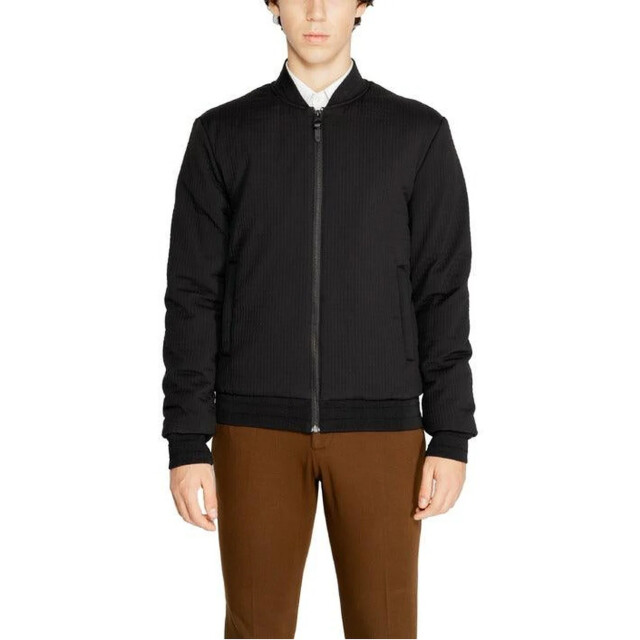 Antony Morato Jas Antony Morato Zwart Windbreaker Bomber Jas large