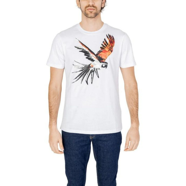 Antony Morato T-shirt Antony Morato Wit Grafisch T-shirt large