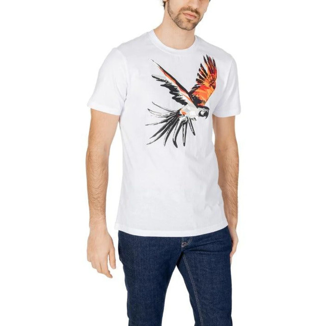 Antony Morato T-shirt Antony Morato Wit Grafisch T-shirt large