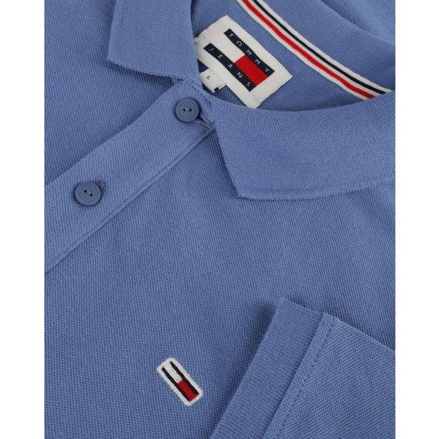 Tommy Hilfiger Tommy hilfiger polo Tommy Hilfiger Blauw Slim Palet Polo large