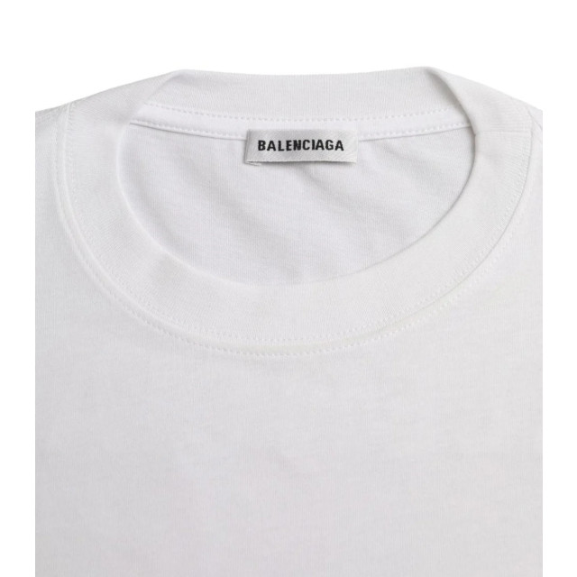 Balenciaga Geborduurd t-shirt Balenciaga Wit Geborduurd T-shirt large